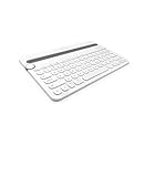 Logitech K480 Kabellose Multi-Device Tastatur für Windows, macOS, iPadOS, Android oder Chrome OS, Bluetooth, Kompakt, PC, Mac, Laptop, Smartphone, Tablet, Deutsches QWERTZ-Layout - Weiß