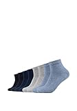 s.Oliver Unisex Kurzsocken 8er Pack 39/42 denim mel.