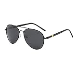 Sonnenbrille Herren Polarisiert Sonnenbrille Damen, Pilotenbrillen Metallrahmen Sonnenbrille Herren Sport, SonnenBrille Herren/Damen,Entworfen für Sonnenbrillen zum Autofahren, Sport