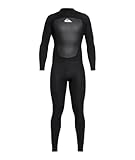 Quiksilver Herren Prologue 3/2mm Back Zip Neoprenanzug ? Schwarz ? Thermal Warm Heat Layer Layers Easy Stretch