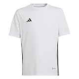 Adidas Unisex Kids Jersey (Short Sleeve) Tabela 23 Jersey, White/Black, H44534, 140