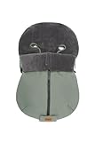 Fillikid Winterfußsack Sella Elite Exklusiv | Fußsack für Babyschale, Autositze Gruppe 0 | Baby Winter-Fußsack/Babyfußsack aus warmem Coralfleece | Warmer Fusssack waschbar