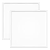 2x LED Panel 62x62cm 40W 4000K neutralweiß 4000lm Lumen Einbau Rasterleuchte Einlegeleuchte Deckenleuchte Odenwalddecke OWA 620x620x9mm