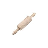 Zenker Teigrolle Mini – Hochwertige Backrolle aus Buchenholz, 230x45x45 mm, Perfekt für Backliebhaber, 2 Jahre Garantie, Holz