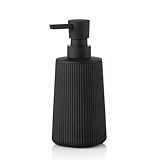 Moderne Seifenspender, Seifenspender Bad, Küchen Seifenspender, Schwarze Pumpspender für Soap Dispenser für Badezimmer und Arbeitsplatten