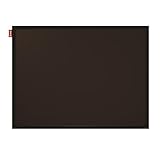 Memobe Kreidetafel zum Aufhängen - Kreide Tafel Kinder - Blackboard Groß 40x30 cm mit Holzrahmen - Wandtafel für Wohnung, Küche, Büro, Schule - Schultafel aus lackierter HDF-Platte