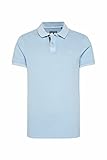 Camp David Poloshirt Polo Hemd Herren Kurzarm Baumwolle, Farbe:hellblau, Herrengrößen:XL