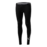 Nike Herren Np Df Leggings, Black/White, L