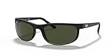 Ray-Ban Herren Rb 2027 Sonnenbrille, Schwarz (Gestell: Schwarz, Gläser: Grün Klassisch W1847), X-Large (Herstellergröße: 62) EU