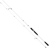 Abu Garcia Venerate Spinning EVA - EVA-Griff Spinnrute - Hecht, Zander und Barsch, 2.13 m |3-15g, Pearl White