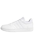 adidas Damen Hoops 3.0 Mid Lifestyle Basketball Low Shoes, Cloud White / Cloud White / Dash Grey, 39 1/3