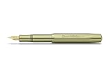 Kaweco COLLECTION Füllhalter Olivine I Premium Füllhalter aus Aluminium mit Stahlfeder für Tintenpatronen inklusive Metallbox I Exklusiver Stift 12.7 cm I Feder:F (fein)