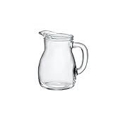 Bormioli Rocco 146140 Bistrot Krug, mit Füllstrich bei 0.25l, Glas, transparent, 1 Stück