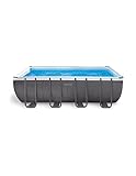 Intex Schwimmbadrahmen-Set Ultra Quadra, 549 x 274 x 132 cm, XTR 26356