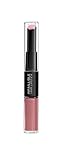 L'Oréal Paris 2in1 Lippenstift und Lippenpflege-Balsam für volle Lippen, 24h Halt, Infaillible 2-Step, Nr. 110 Timeless Rose, 1 x 5,6 ml