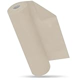 MODERNO Vlies Tischläufer Creme Beige, Tischband Creme-Beige, Tischläufer Modern, Tischläufer Outdoor, Tischdeko, Partydeko für Geburtstag, Hochzeit, Festliche Dekoration, 30 cm x 25 m