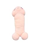 Plüsch Penis Kissen ca. 50 cm | Plüschtier Erwachsene | Plüschpenis | niedliches Kissen | lustige Penispuppe | Plüschspielzeug | Geschenke über 18 | weich und süß | Dekokissen | Big dick Willy