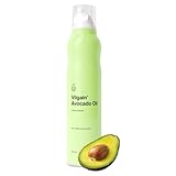 Vilgain® Avocadoöl Spray | Natürliches Öl-Kochspray | Sprühflasche | 100% reines Öl aus biologischem Anbau | Für gesundes Kochen und Braten | Ohne Treibmittel | 200 ml