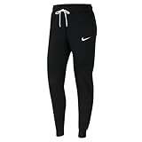 Nike Damen W Nk Flc Park20 Pant Kp Hose, Black/White/White, S EU