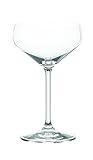 Spiegelau 4-teiliges Cocktailschalen-Set, Champagnerschale/Coupette Glas, Kristallglas, 290 ml, Style, 4670188