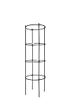 GardenMate 4X Module Premium Rosen-Rankhilfe aus pulverbeschichtetem Quadratstahlrohr - Durchmesser 58cm - Höhe von 4 Modulen 200cm