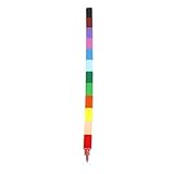 12 Farben Kreativer Baustein Malstift Stapel Buntstifte Malstifte Malerei Zeichnung Stift Pastell Großhandel Bleistifte Kinder A6H5 St