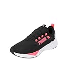 PUMA Erwachsene Retaliate 3 Laufschuhe 39 Black White Sunset Glow Pink ┃Laufschuhe Unisex Erwachsene