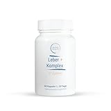 Patris Health® Leber+ Komplex, Nahrungsergänzungsmittel für Leber mit 27 Inhaltsstoffen, 60 vegane Kapseln für 30 Tage