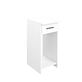 Vicco PC-Schrank Odin, Weiß, 35.1 x 45 cm