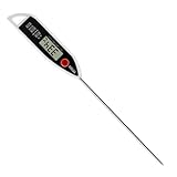 Digitales Bratenthermometer Fleischthermometer Thermometer -50°C - 300°C Kochen Küchenthermometer Grillthermometer Mit Langer Sonde, LED-Display Für Braten, Kochen, Grillen/BBQ, Backen, Baby-Ernährung