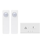 THIRDREALITY Starter-Set MK2 für drahtlosen Bewegungsmelder (2 Count), Link THIRDREALITY zu Wi-Fi Matter (unterstützt 2,4 GHz), PIR-Bewegungsmelder-Alarm, kompatibel mit Apple-Homekit und Google