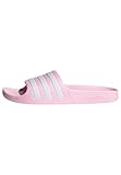 adidas Unisex Kinder Adilette Aqua Slides Kids, Clear Pink / Cloud White / Clear Pink, 28