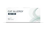 Katzenallergie Test - The Tester®, Allergie gegen Katzen, Selbsttest für Zuhause, Ergebnis in 10 Minuten, Zuverlässig & Präzise