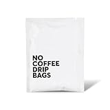 No Coffee® Entkoffeinierte Drip Coffee Bag mit Kaffee | 100% Arabica | Perfekter Entkoffeinierter Kaffee Camping | Decaf Coffee | Camping Kaffeefilter Aufsatz | Einfach aufbrühen im Kaffee Filter