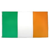 AZ FLAG - Flagge Irland - 90x60 cm - Irische Fahne 60 x 90 Cm Feiner Polyester - Flaggen