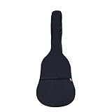 LVUNZJCA Gitarrentasche wasserdichte Tasche Folk Gitarrentasche Gitarrenrucksack Umhängetasche für Gitarrenliebhaber(38inch)