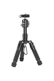 SMALLRIG Aluminium Mini Stativ Tripod 20'/52 cm Desktop Stativ mit 360° Kugelkopf, kompaktes Kamera Stativ für Canon g7x, für Sony Alpha zv-e, für Nikon, für Fujifilm, Belastbarkeit 13 lb/6 kg - 4289