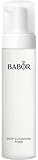 BABOR Deep Cleansing Foam für müde und fahle Haut, Erfrischender Reinigungsschaum zur täglichen Gesichtsreinigung, Vegane Formel, 1 x 200 ml