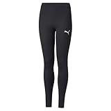 PUMA Unisex Kinder Liga Baselayer Long Tight Jr Hose, Puma Black, 140 EU