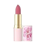 Eveline Cosmetics Feuchtigkeitsspendender Lippenstift Nr. 01 - Flower Garden Serie | Vegan, pflegend mit Hyaluronsäure & Pfingstrosenextrakt