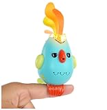 Fingerlings Sweet Tweets Interactive Bird: Lionel, Record & Play Secret Messages, 40+ Sounds & Reaktionen, Blau