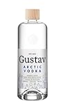 Gustav Arctic Vodka 40% - Premium Wodka - Weich und Trocken Finnischer Vodka - Handgefertigt aus Finnischem Weizen im Norden Finnlands - Alkohol Vodka 700ml