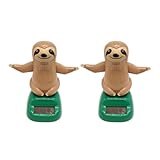 Huamengyuan Solar Spielzeuge & Figuren Solarbetriebenes Wackelkopf Solarfigur Tanzspielzeug Auto Armaturenbrett Ornament Wackelfiguren Innenraum Zubehör Dekofigur für Schreibtisch Büro Scafzimmer