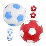 PHENOFICE 6st Tischfussball Tischfußballspiele Schreibtisch-fußbälle Zubehör Für Tischfußball Tischfußball-ersatz Kickerball Für Erwachsene Zubehör Für Fußballspiele Tischfußballball Plastik