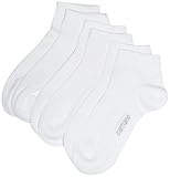 Camano Mädchen 3723 Füßlinge, 3er Pack, Weiß (White 1), 27-30