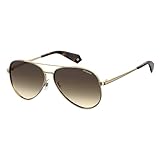 Polaroid Damen PLD 6069/S/X Sonnenbrille, Mehrfarbig (Gold), 61