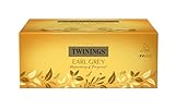 Twinings Earl Grey - Schwarzer Tee im Teebeutel verfeinert mit Bergamotte-Aroma - erfrischender Schwarztee aus China, 1er Pack (100 Teebeutel)