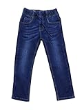 Fashion Boy Jungen Thermohose, Jeanshose in Blau, Größe 164 JT163.16