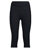 VAUDE Damen Advanced Pants III 3/4-Radhose mit funktionelles Sitzpolster, black, 34, 413650100340