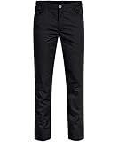 GREIFF Herren Hose Five Pocket| Regular Fit | Cuisine Basic | Style 5321 | Schwarz | Gr: 54